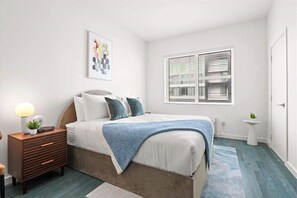 Desk, iron/ironing board, free WiFi, bed sheets