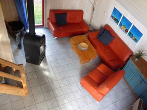 House | Living room - Skandinavisches Ferienhaus in Mirow (Mirow)