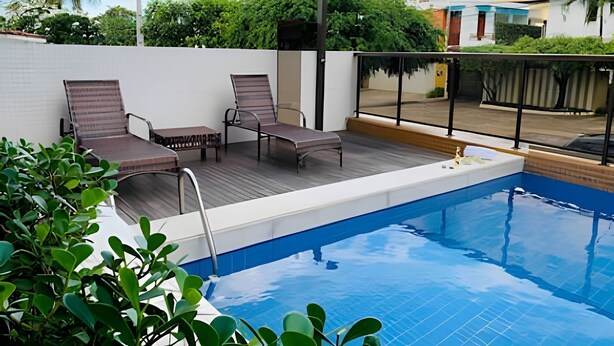 Comfort Apartment | Pool | Outdoor pool - Flats Villaggio (João Pessoa)