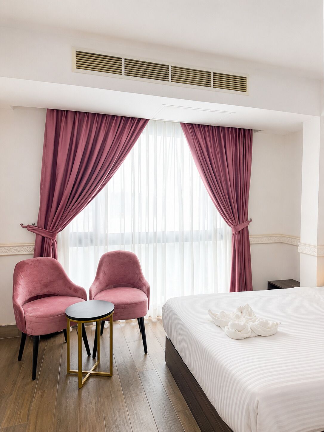 Suite Deluxe | Draps en coton égyptien, literie de qualité