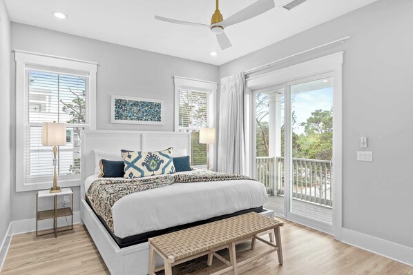 House (5 Bedrooms) | Interior - Rooftop Deck w/ Ocean View, Pool, Walk to Beach! Coastal Canopy by Avantstay (Panama City Beach)