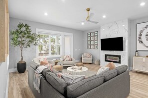 House (5 Bedrooms) | Interior - Rooftop Deck w/ Ocean View, Pool, Walk to Beach! Coastal Canopy by Avantstay (Panama City Beach)