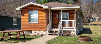 The Deer Cabin at the Riviera Resort in Neillsville, Wisconsin!
