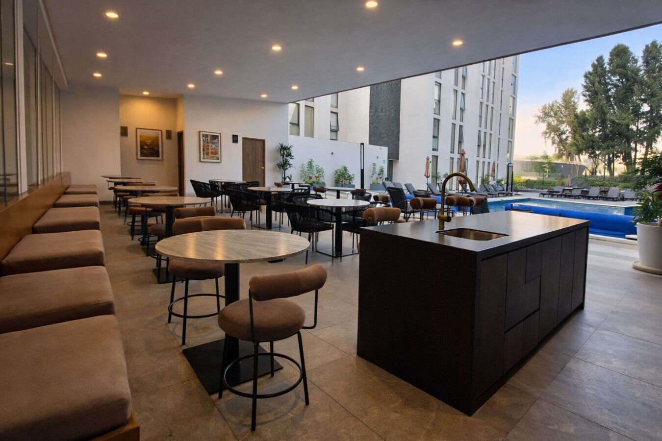 Opções para refeição ao ar livre