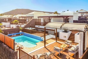 Terrace/patio - Vista Lobos 61 - Four Bedroom Villa, Sleeps 8 (Playa Blanca)