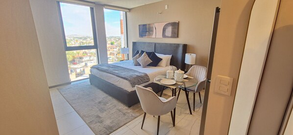 1 bedroom, desk, iron/ironing board, WiFi