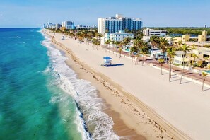 Beach nearby