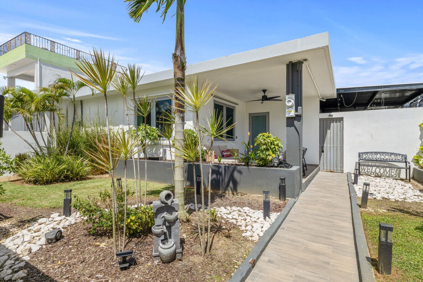 Terrain de l’hébergement 