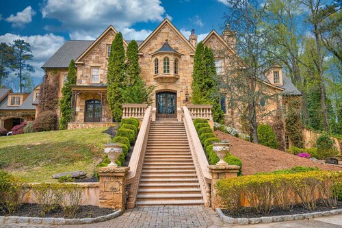 Luxury 9BR Atlanta Mansion | Pool, Theater, Gathering Space
