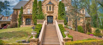 Luxury 9BR Atlanta Mansion | Pool, Theater, Gathering Space