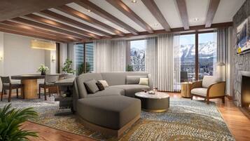 TV connectée, cheminée, jeux vidéo