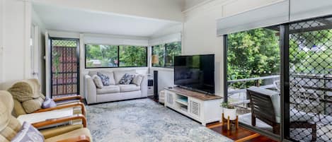 Tv, dvd-afspiller, bøger