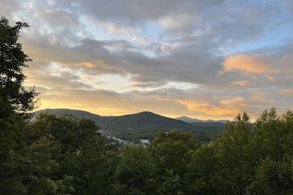 Sunset over Howard's Knob Boone, NC