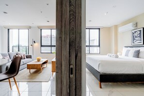 1 chambre, décoration personnalisée, ameublement personnalisé