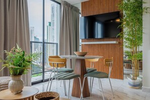 Apartment (20D) | Living room | Heated floors - The Gray by Wynwood House  (Panama City)