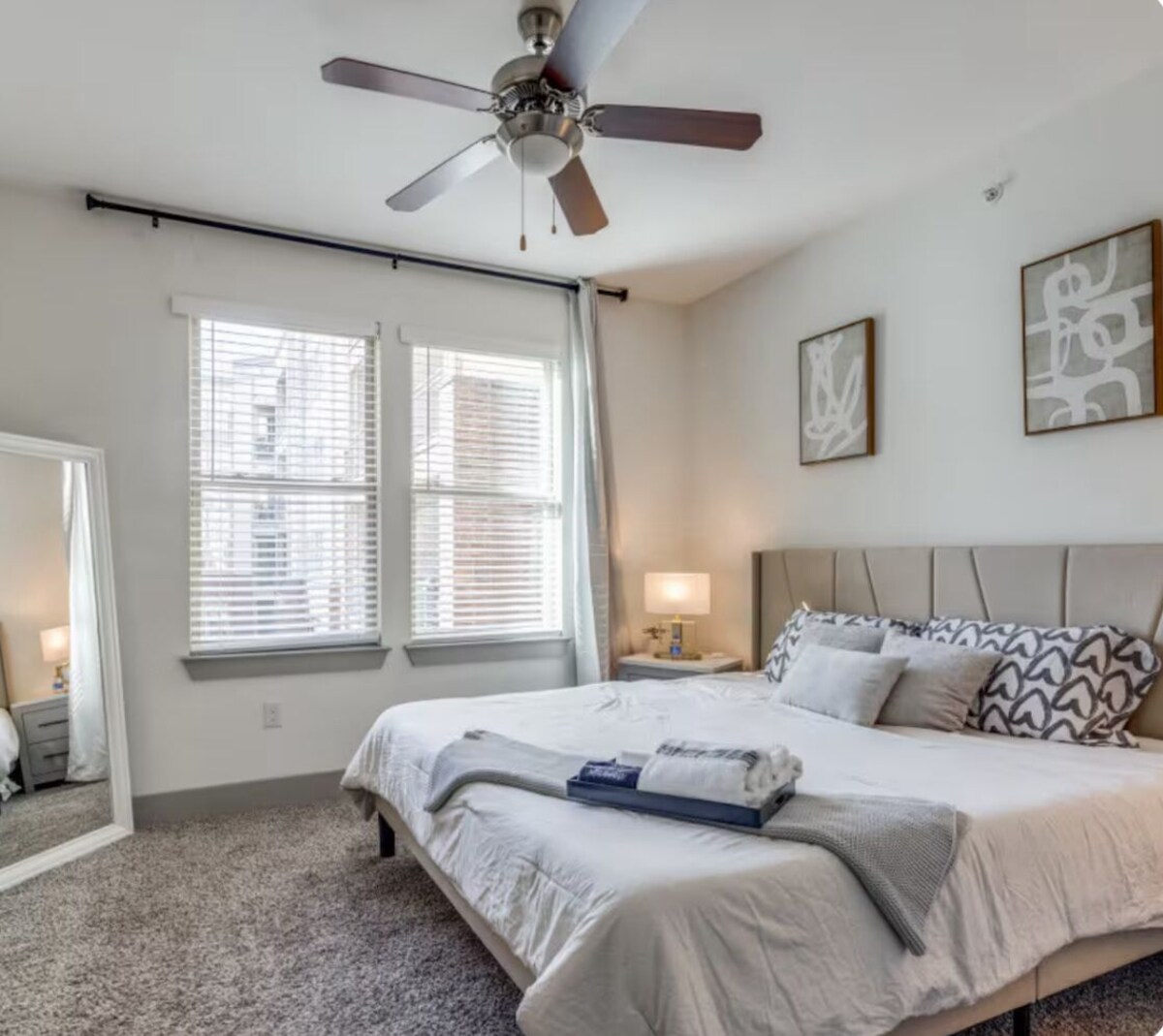 Photo 5 of Chic apartment with WiFi, AC, fitness room, pool elevator in brilliant Houston