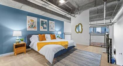 Central & Stylish Loft - 2Bed/2Bath - Atlantic Station 4th Floor - near GA Tech