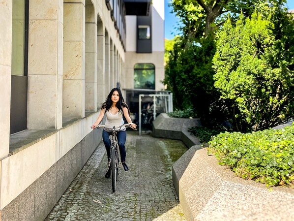 المنطقة المحيطة بالمنشأة