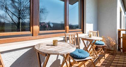 Zimmer 'Doppelzimmer 1' mit gemeinsamer Terrasse, gemeinsamem Garten und Wi-Fi