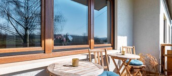 Camera 'Familienzimmer' con terrazza condivisa, giardino condiviso e Wi-Fi