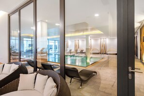 Piscine couverte, piscine chauffée