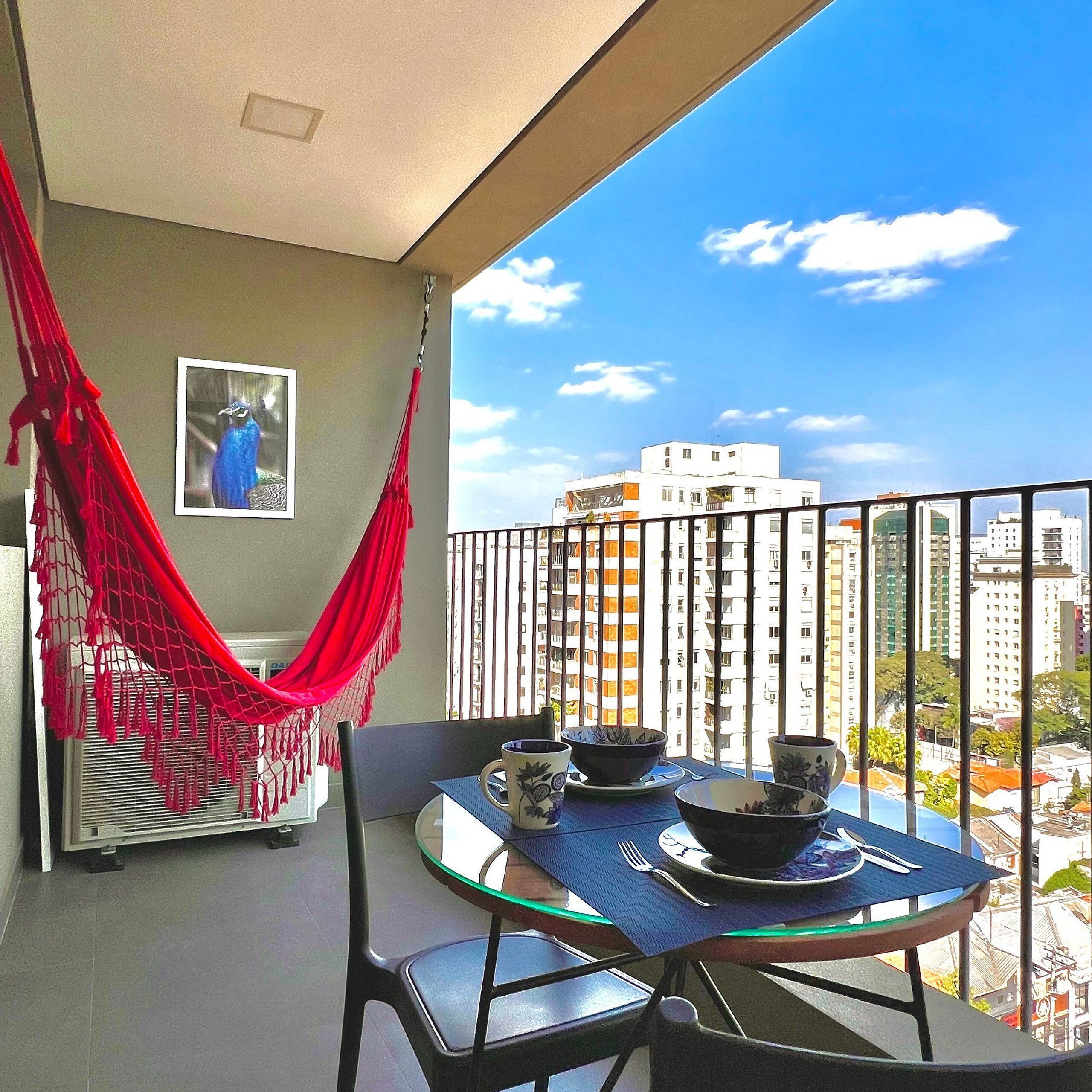 Apartamento | Opções para refeição ao ar livre