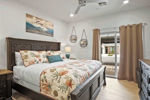 2 habitaciones, tabla de planchar con plancha, cuna de viaje y wifi 