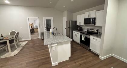 Charming 3-bedroom house with gym