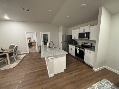 Charming 3-bedroom house with gym