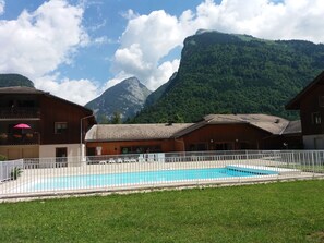Indoor pool, a heated pool