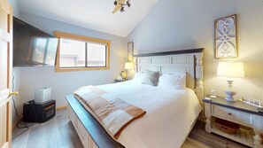 3 soverom, strykejern/-brett, wi-fi (inkludert) og sengetøy