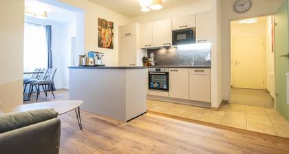 2BR&1LR Apartment Ideal for 5P, Near Donaustadt