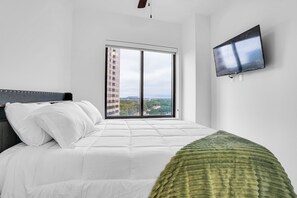 2 habitaciones, escritorio, wifi y ropa de cama
