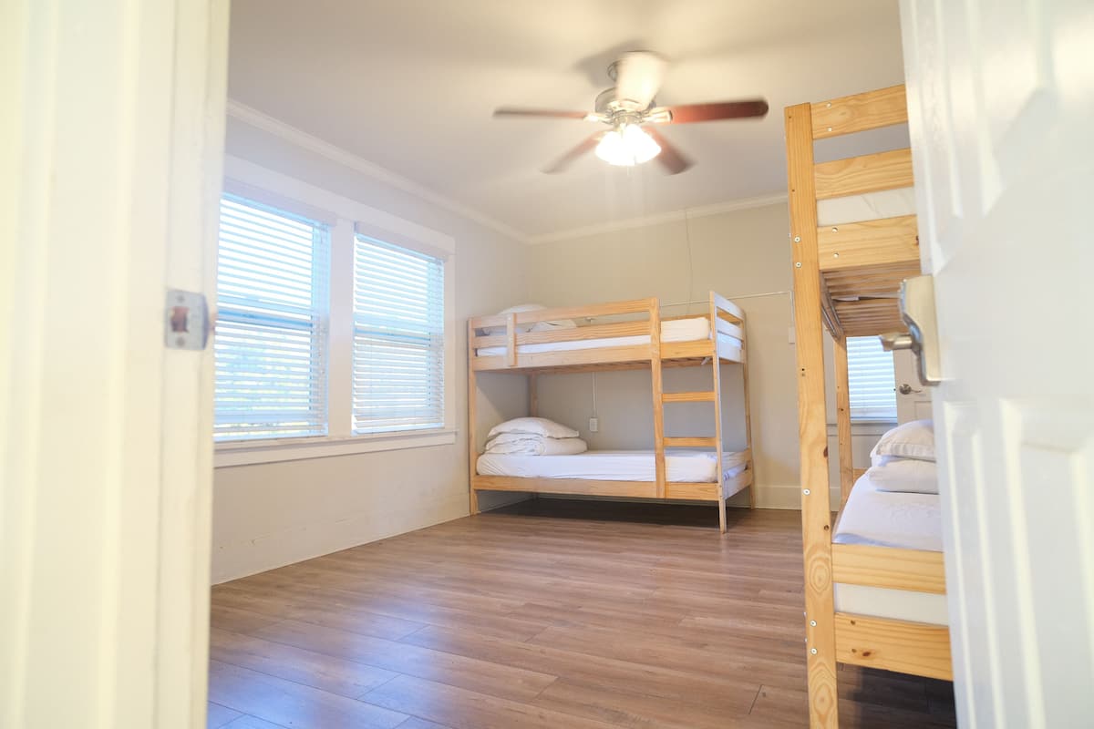 1 bedroom, desk, laptop workspace, iron/ironing board