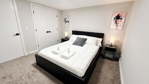 2 soverom, strykejern/-brett, wi-fi og sengetøy