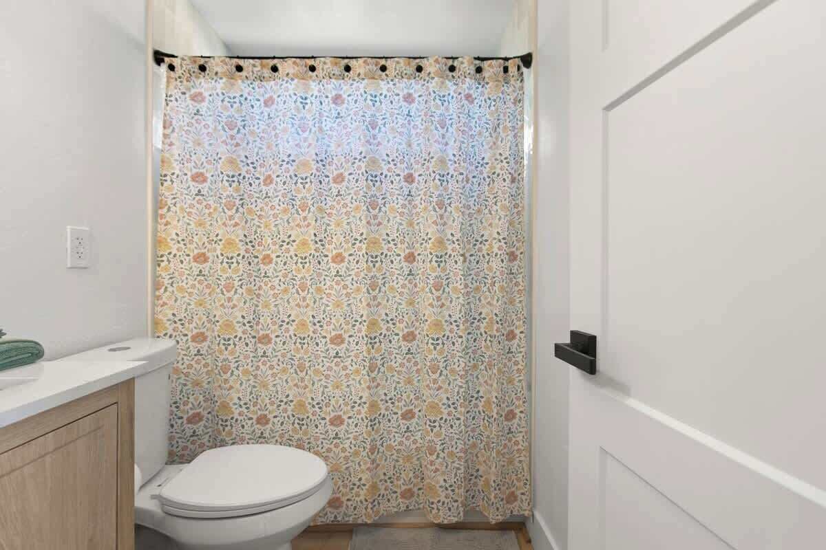 Een douche, een haardroger