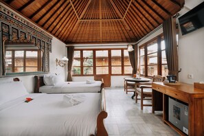 Superior Double or Twin Room, Balcony, Garden View | In-room safe, desk, laptop workspace, free WiFi - The Ariras Resort (Karangasem)