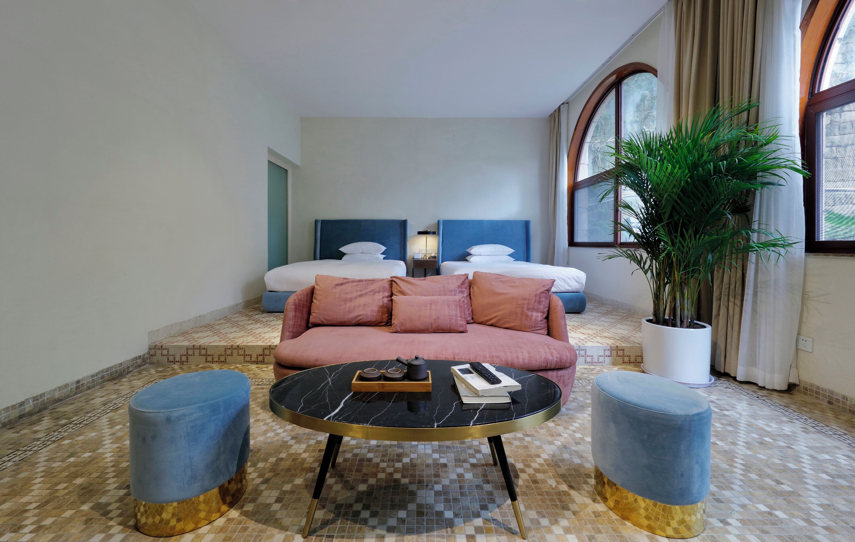 Basic Twin Room, Courtyard View | Free WiFi