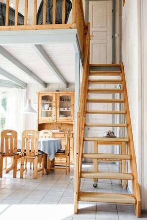 Living room - Exklusives Skandinavisches Ferienhaus (Mirow)