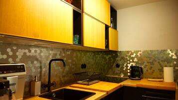 House | Private kitchen | Electric kettle, high chair