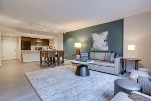 TV, offices - Sojourn  Courtland Towers 2 BR | 2 Bath (Arlington)