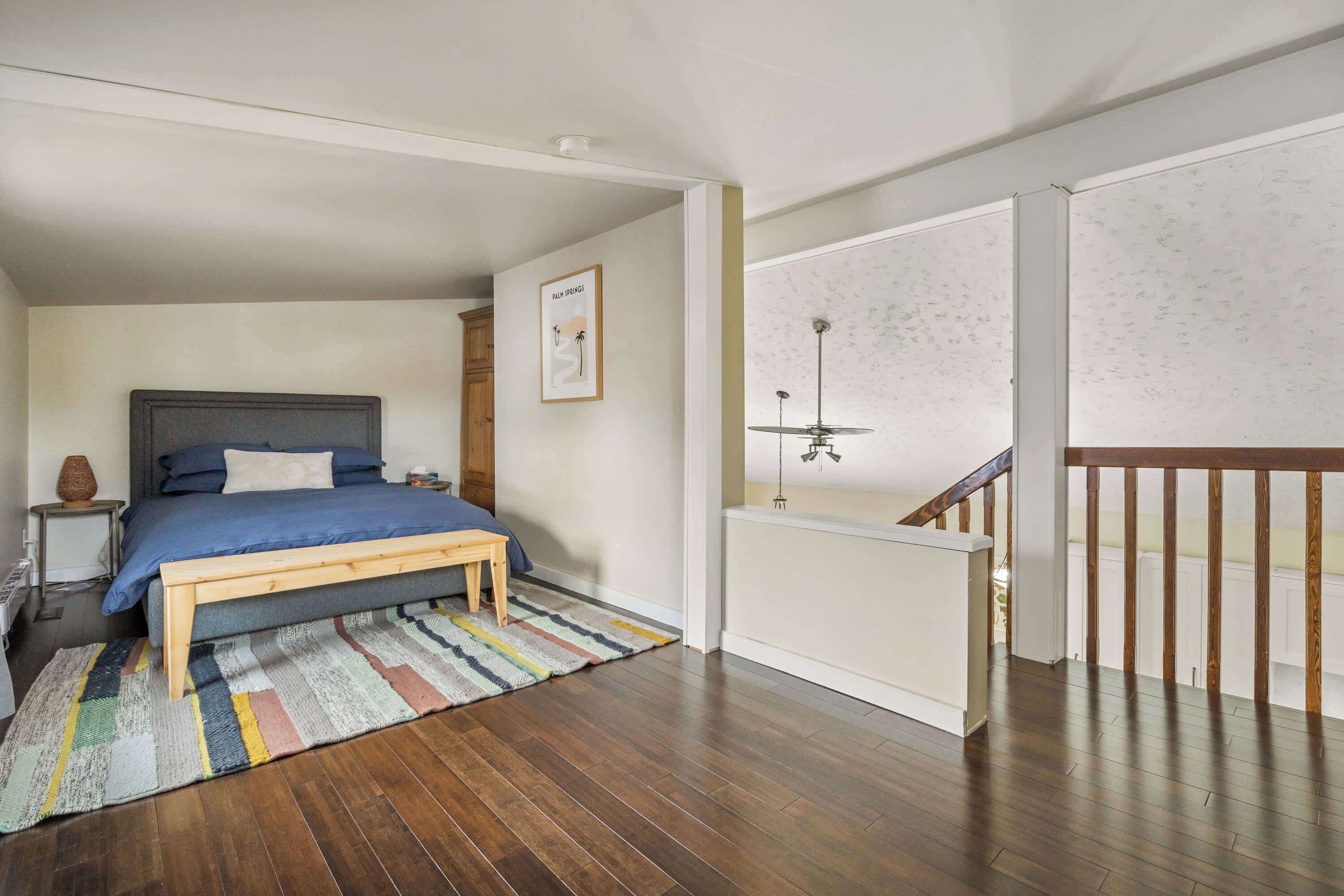 4 bedrooms, iron/ironing board, travel cot, WiFi