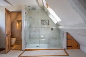 Shower, hair dryer