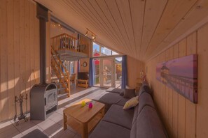 House | Living room - Ferienhaus im Ferienpark Mirow (Mirow)