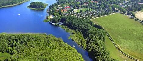 Ferienhaus | Ansicht von oben
