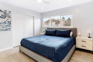5 bedrooms, iron/ironing board, travel crib, free WiFi