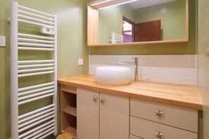 Regadera y secadora de cabello 