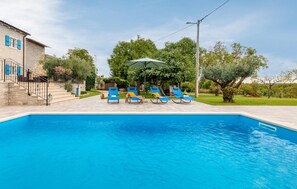 Villa | Pool | Indoor pool, outdoor pool - Stylish Villa With Swimming Pool and Garden (Oprtalj)