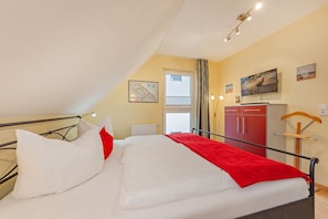 2 chambres, fer et planche à repasser, Wi-Fi gratuit, draps fournis