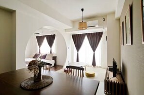 Luxury Apartment, Lanai, City View | View from room - Oyado RAKU (Osaka)